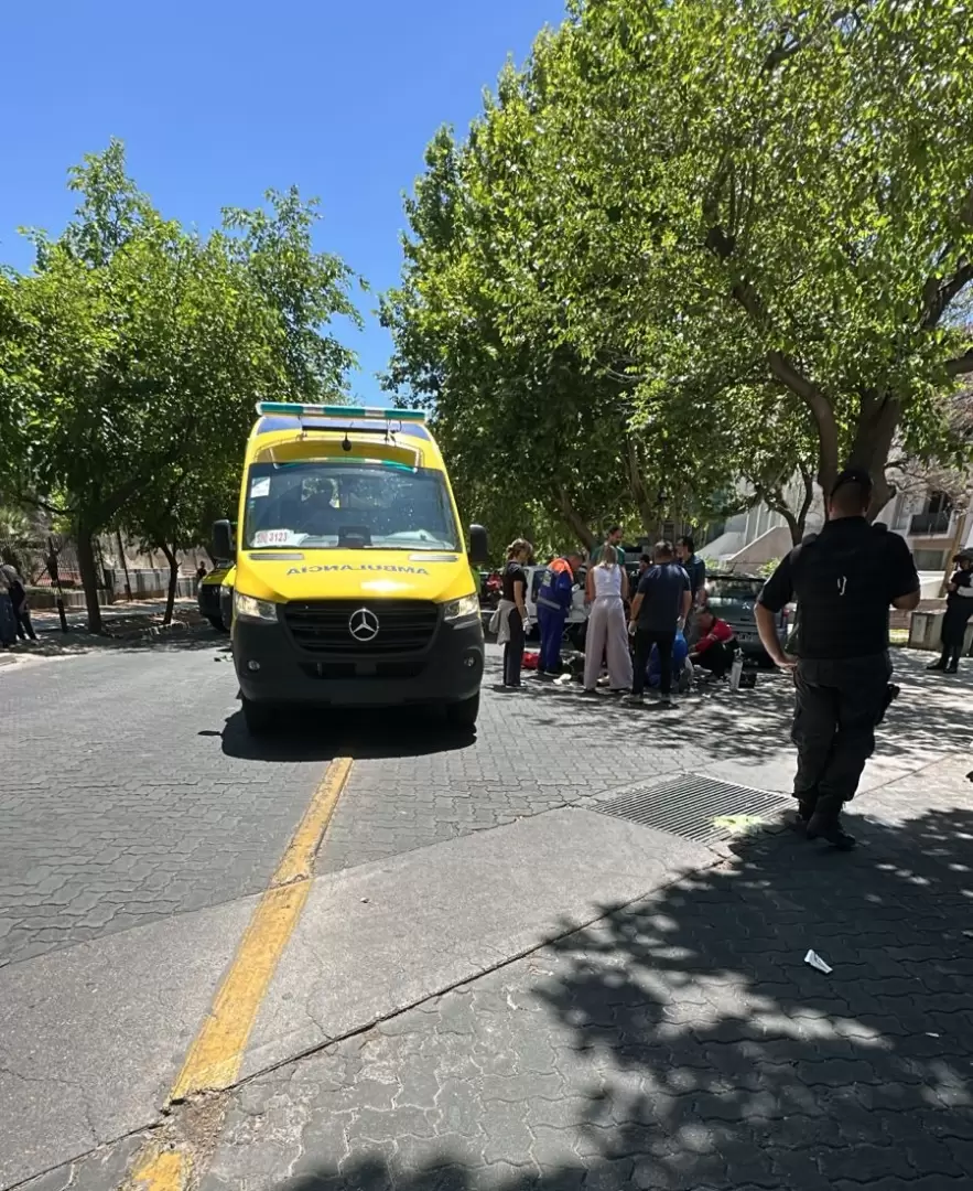 Accidente Parque General San Martín/ Fuente: Ministerio de Seguridad