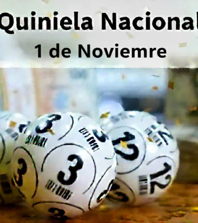 Quiniela Nacional de 1 de noviembre