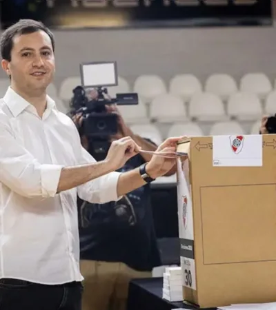Stefano Di Carlo, el nuevo presidente de River Plate.