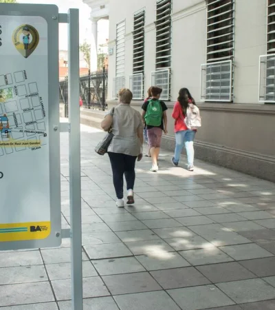 Uno de los indicadores distribuidos en la CABA. (Foto: web)