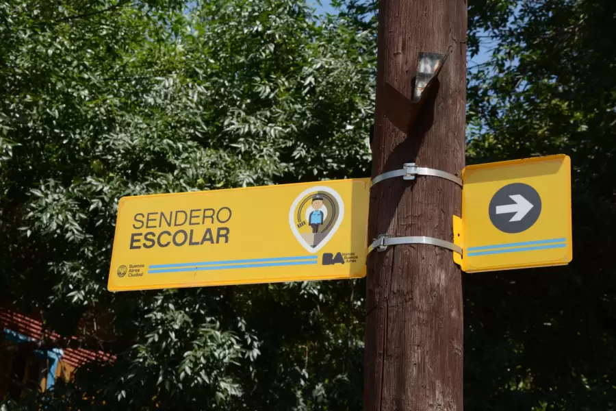 Los senderos están identificados con carteles. (Foto: web)