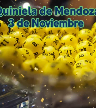 Quiniela de Mendoza del 3 de noviembre
