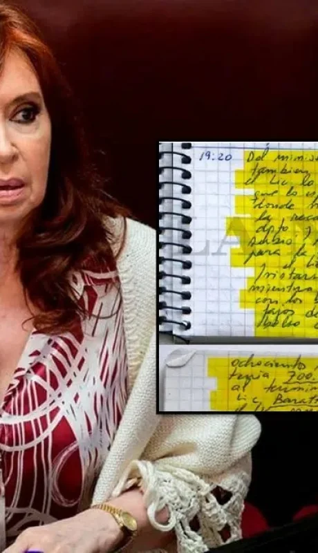 Cristina Kirchner, acusada de mantener un circuito de recaudación ilegal. (Foto: web)