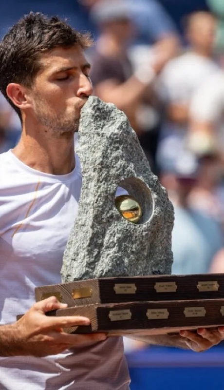 Pedro Cachín, cuando se impuso en Gstaad