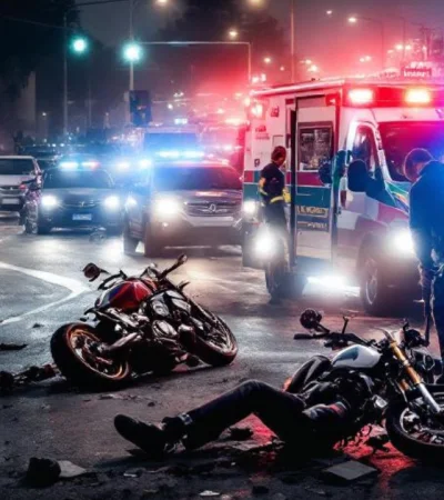 -Imagen ilustrativa-
Calles rotas, motos al límite.