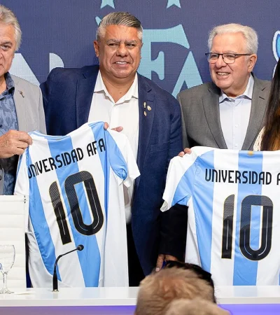 La AFA presentó su universidad.