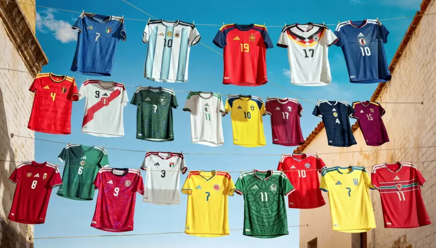 Los 22 modelos de Adidas para el Mundial 2026.