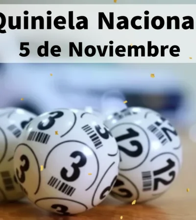 Quiniela Nacional del 5 de noviembre