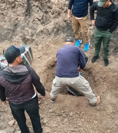 El total de droga incautada asciende a 364 kilos de cocaína, divididos entre la carga de la aeronave y los paquetes enterrados.