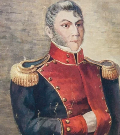 Juan Bautista Azopardo, el marino maltés que tiene su nombre grabado en la historia de la patria. (Imagen: Museo Nacional Casa del Acuerdo)