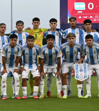 La Selección Argentina Sub 17 ya está en 16avos de final.