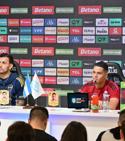 Paredes y Quintero hablaron en la previa al Superclásico.