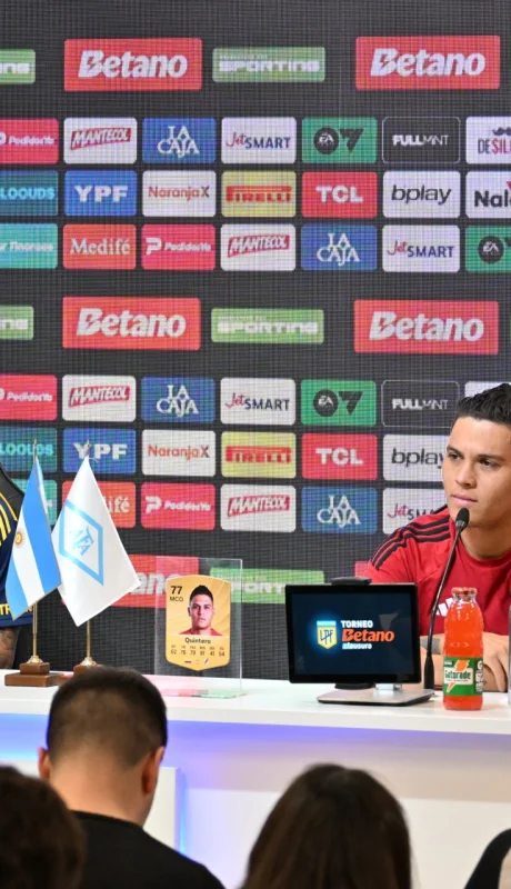 Paredes y Quintero hablaron en la previa al Superclásico.