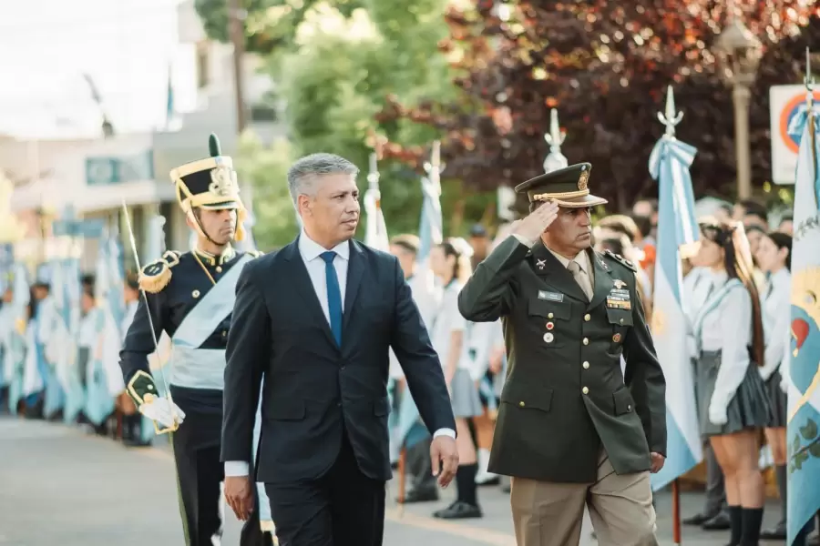 Desfile cívico militar de Tupungato.