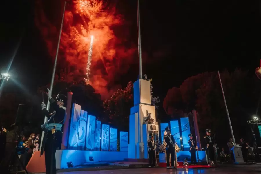 Vísperas de aniversario de Tupungato.