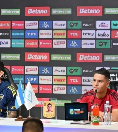 Paredes y Quintero, figuras de Boca y River respectivamente.