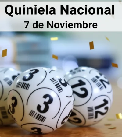 Quiniela Nacional del 7 de noviembre