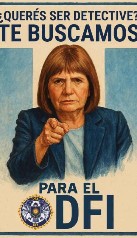 '¿Querés ser detective? Te buscamos': la sorpresiva convocatoria de Patricia Bullrich para la nueva carrera de la Policía Federal