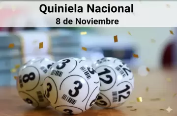 Quiniela Nacional (Ciudad): Todos los resultados de hoy, sábado 8 de noviembre de 2025