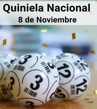 Quiniela Nacional del 8 de noviembre