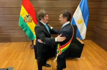 "Sé lo que estás recibiendo": la herencia de crisis que une a Milei y Paz Pereira