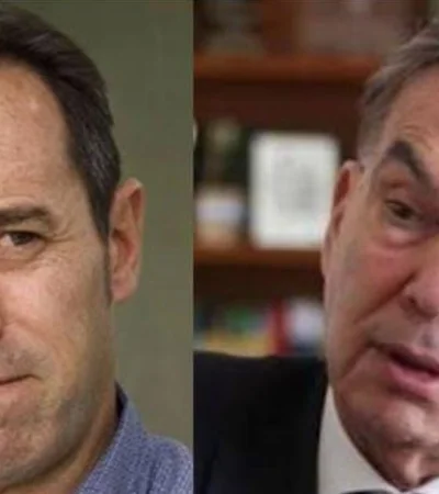 Marcos Galperín y Miguel Ángel Pichetto.