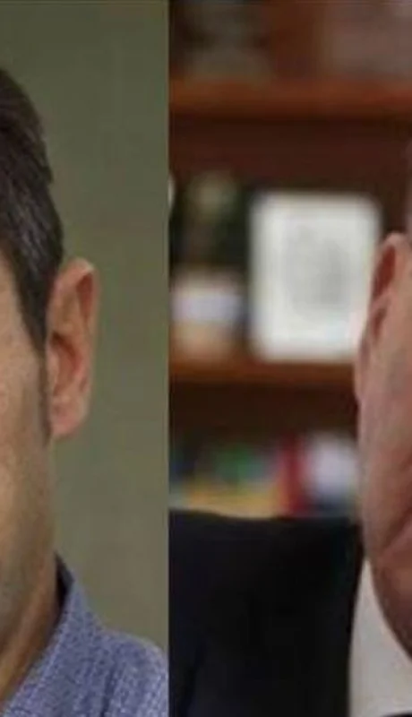 Marcos Galperín y Miguel Ángel Pichetto.