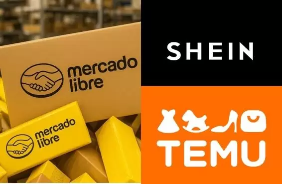 Temu y Shein vs. Mercado Libre