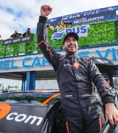 El mendocino Julián Santero se consagró campeón de la Clase 3 del TN una fecha antes de la finalización del campeonato/ Fuente: Redes