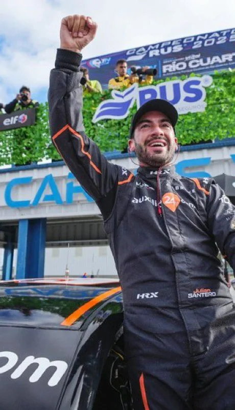 El mendocino Julián Santero se consagró campeón de la Clase 3 del TN una fecha antes de la finalización del campeonato/ Fuente: Redes