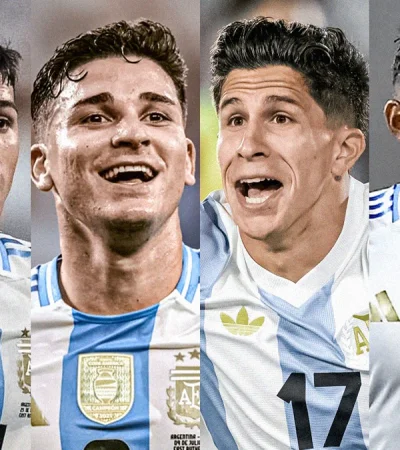 Desafectados de la Selección argentina/ Fuente: Selección argentina