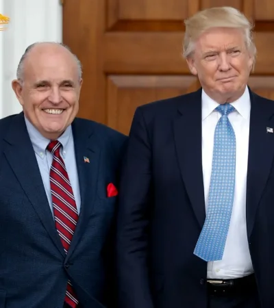 Donald Trump y Rudolf Giuliani