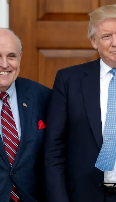 Donald Trump y Rudolf Giuliani