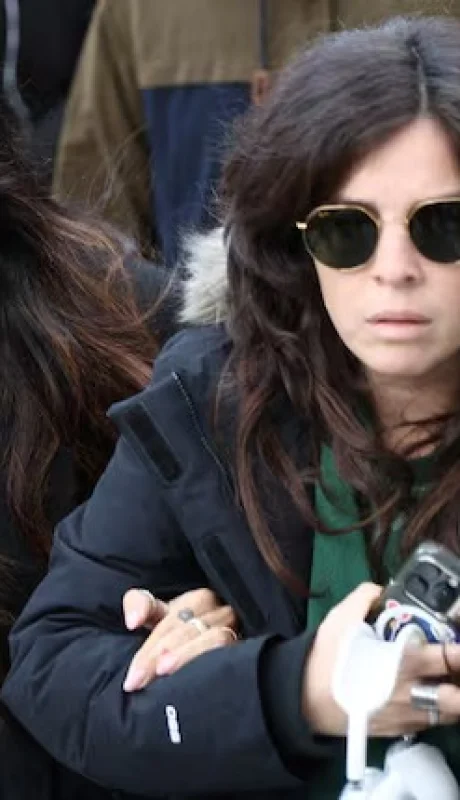 Dalma y Ganinna Maradona en el juicio por la muerte de su papá/ Foto de Archivo