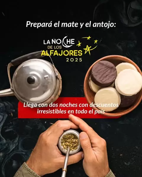 La Noche de los Alfajores/ Fuente: Instagram La Noche de los Alfajores