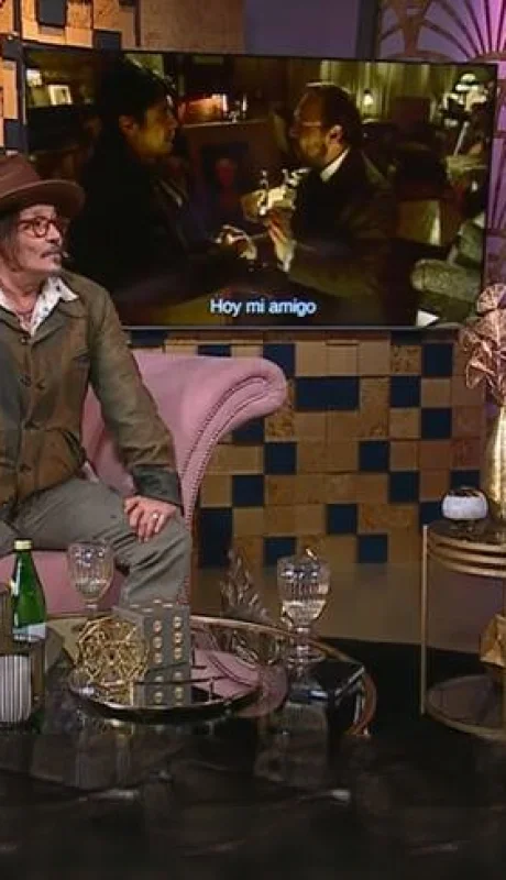 El protagonista de Piratas del Caribe eligió el programa Cortá por Lozano para su primera entrevista en el país y dejó frases que emocionaron a todos.