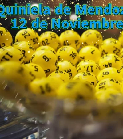 Quiniela de Mendoza del 12 de noviembre