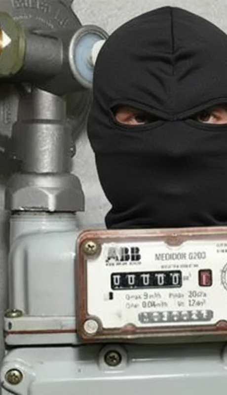 ECOGAS trabaja tras el robo de un medidor que dejó pérdidas en Las Heras.