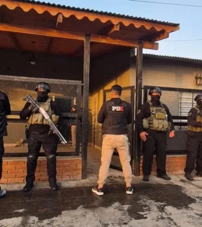 En la casa del futbolista también viven varios familiares. (Foto: gentileza)