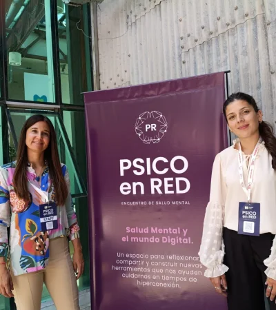 Las psicólogas María José Rosta y Corina Mora destacaron el carácter multidisciplinario del encuentro.