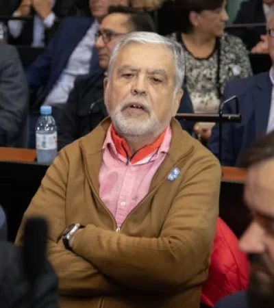 Julio De VIdo durante el juicio