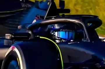¡El secreto de Cadillac! Checo Pérez giró en Imola con un auto de F1 nunca antes visto