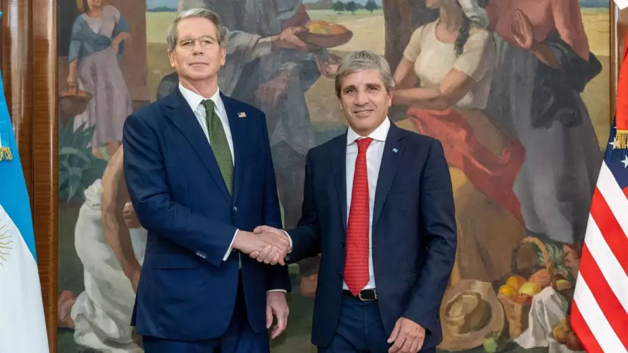 Scott Bessent y Luis Caputo