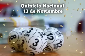 Quiniela Nacional (Ciudad): Todos los resultados de hoy, jueves 13 de noviembre de 2025