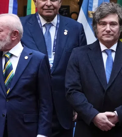 Lula da Silva y Javier Milei, dos mandatarios en distintas veredas. (Foto: archivo web)