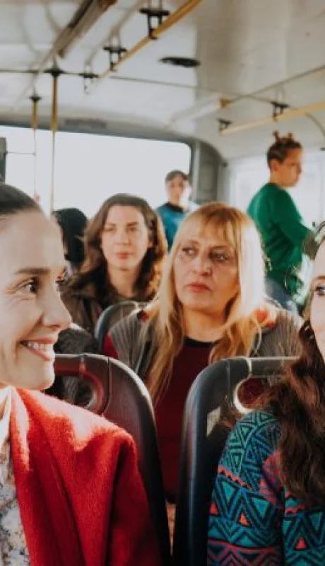 La mujer de la fila.