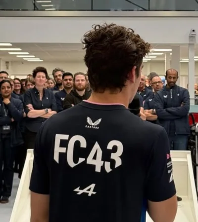 Alpine compartió un emotivo momento que tuvo a Colapinto como protagonista.