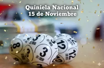 Quiniela Nacional (Ciudad): Todos los resultados de hoy, sábado 15 de noviembre de 2025