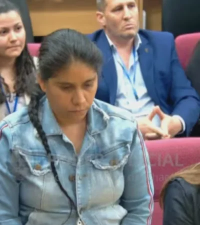 Griselda Reinoso, la única imputada en recibir el veredicto de no culpabilidad.