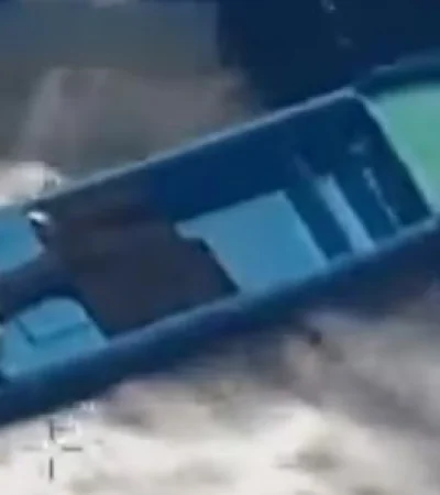 Presunta narcolancha